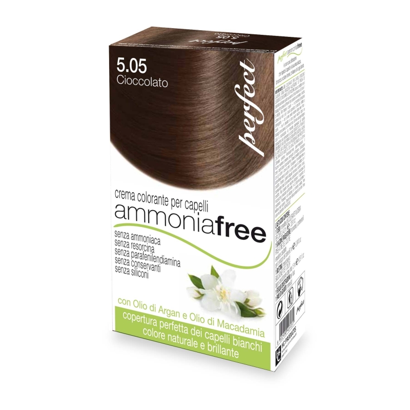 AMMONIA FREE – Tinte CHOCOLATE 5.05  con reflejos naturales – sin amoniaco