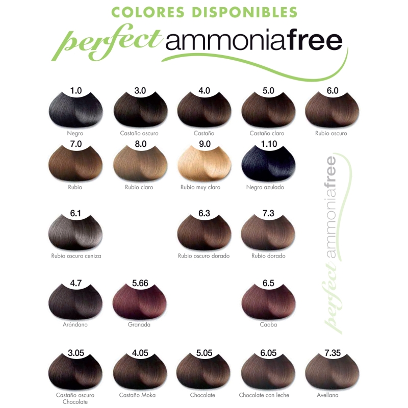 AMMONIA FREE – Tinte CAOBA 6.5  con reflejos naturales – sin amoniaco